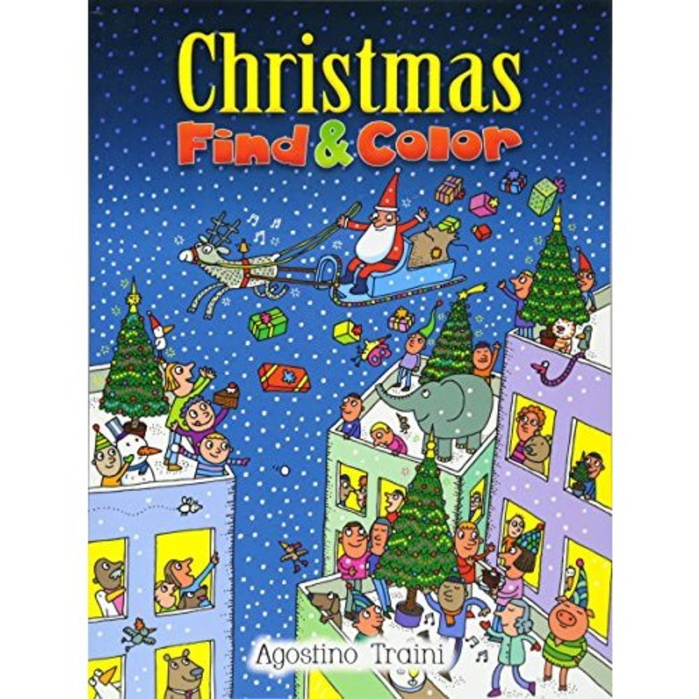 Christmas Find and Color (Dover Childrens Activity Books) (Paperback)